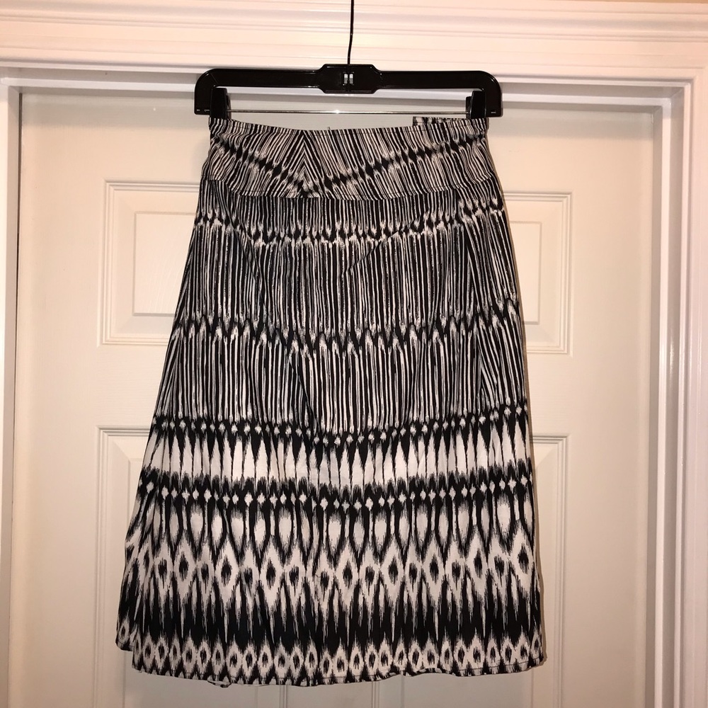 Lane Bryant Pattern Skirt